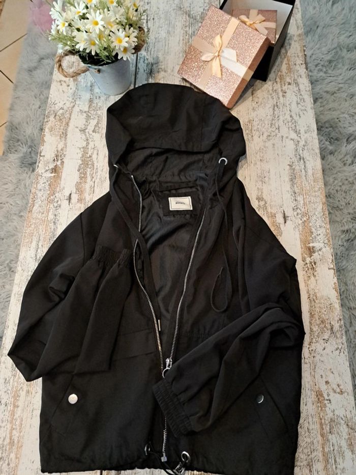 Veste coupe vent noire pimkie