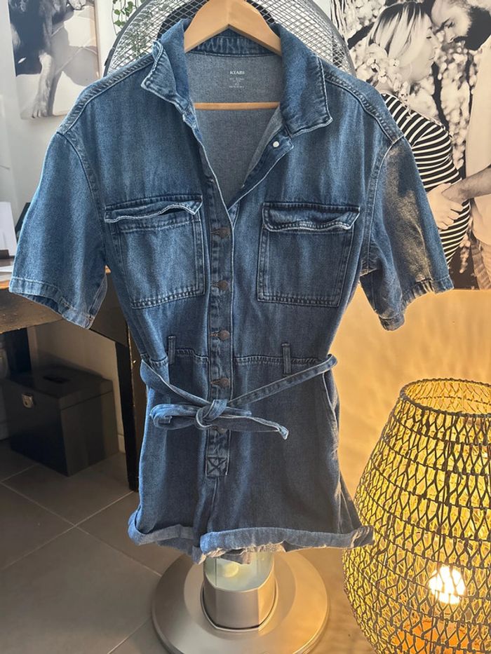 Combi short jeans