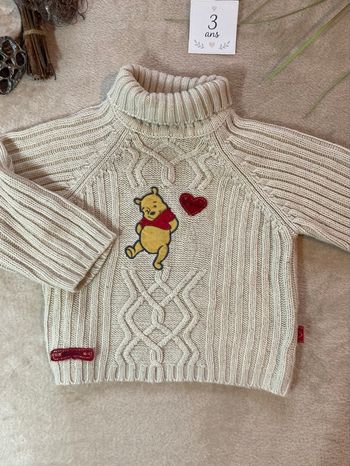 Disney Winnie l’Ourson - Pull - taille 3 Ans