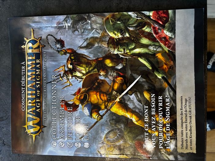 🛡️ Warhammer Age of Sigmar – Lot débutant COMPLET (figurines + peintures + livret+ dés) - photo numéro 2