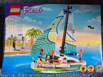 LEGO 41716 Friends L’Aventure en Mer de Stéphanie: Exploration Marine avec Bateau