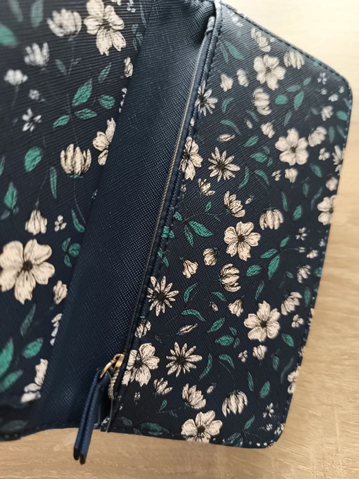 Portefeuille lulu castagnette fleuri - photo numéro 6