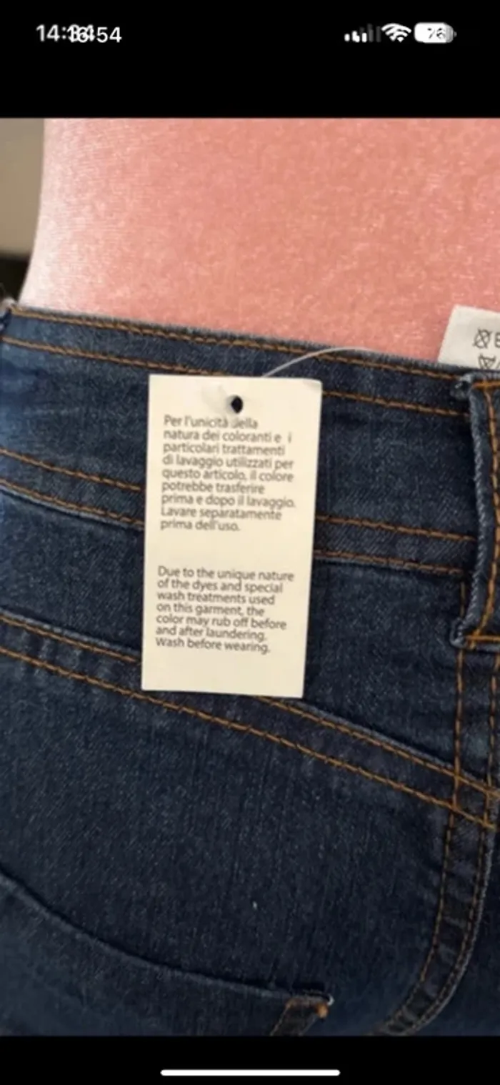 Jean 👖 neuf élastice t XS - photo numéro 8