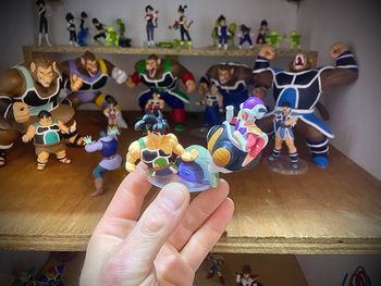 Figurine dragon ball gashapon capsule Bardock Freezer