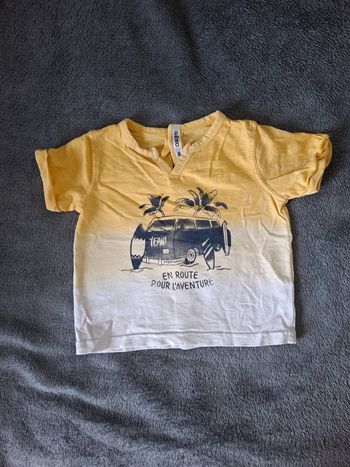 Tee-shirt bébé 6mois