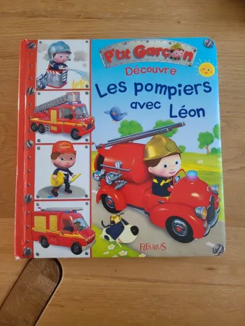 Livre découvre les pompiers