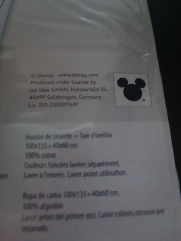 Parure de couette stitch - photo numéro 4