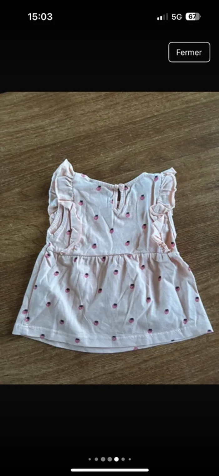 TEE shirt bébé fille - photo numéro 2