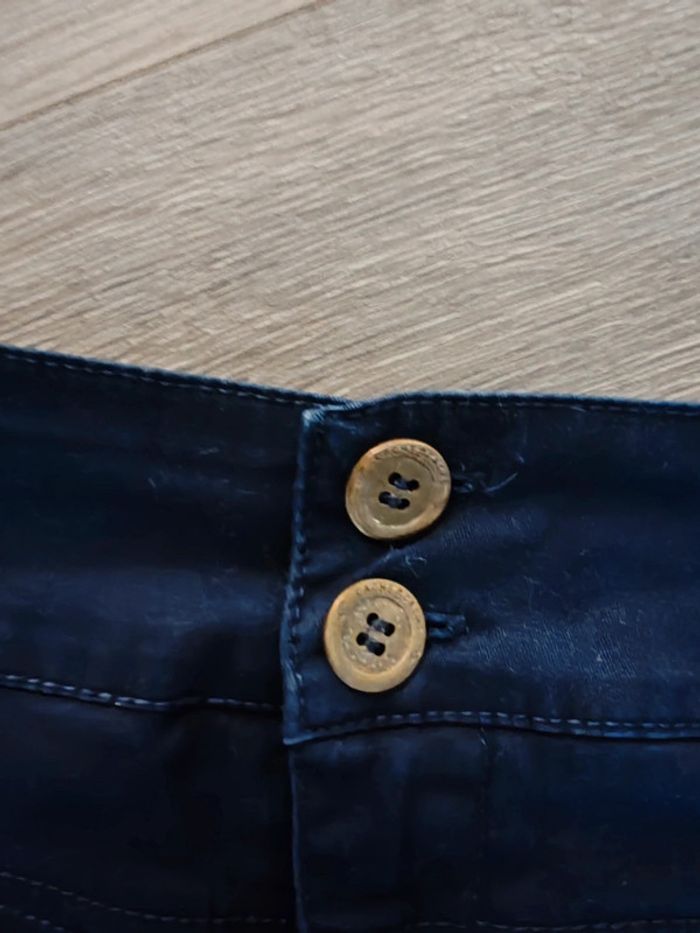 Jupe bleu marine t36 - photo numéro 4