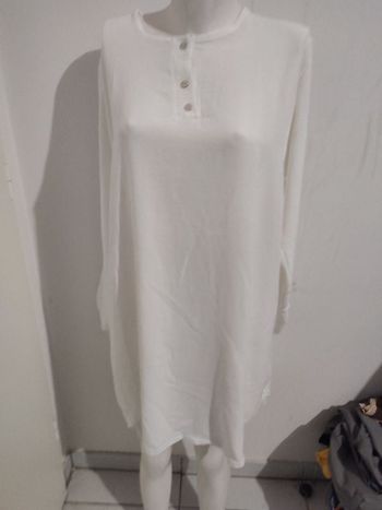 #kytietailleuniquefemme. Robe tunique manches longues taille unique