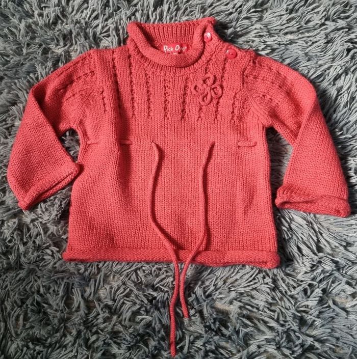 Pull rouge 2ans