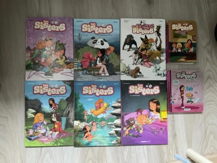 Lot livres les sisters
