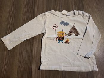 Maillot manche longue taille 2/3 ans (98 cm)