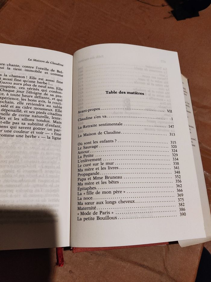 Claudine s'en va et autres œuvres - photo numéro 6