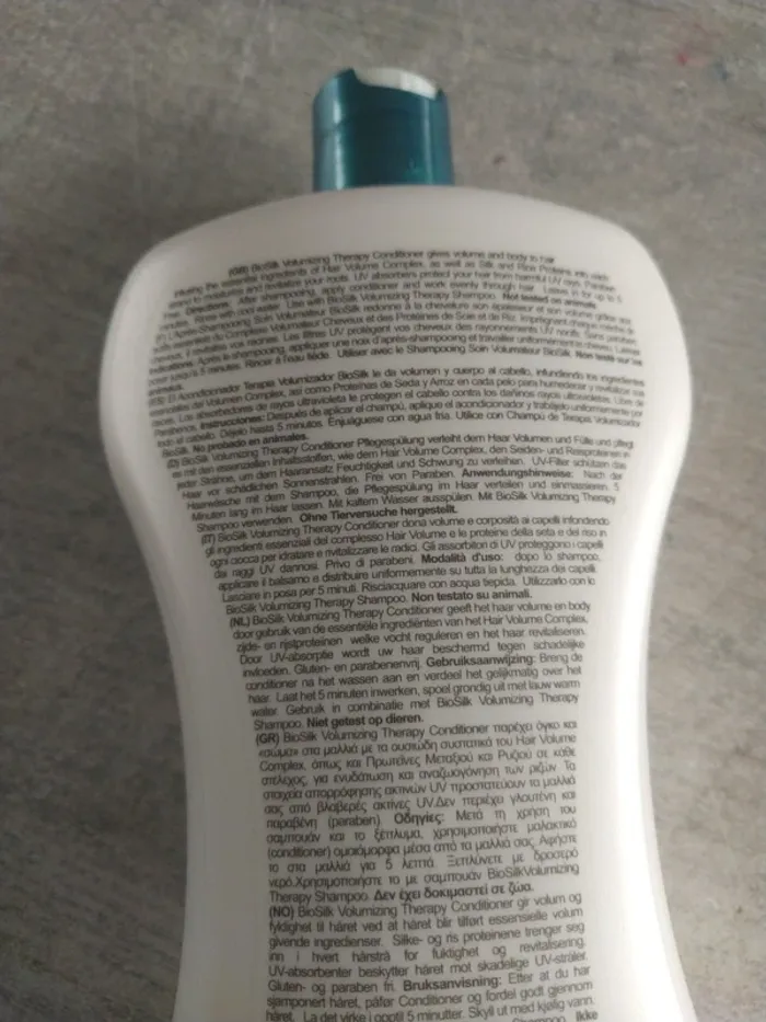 Biosilk volumizing therapy conditionner après shampoing - photo numéro 6