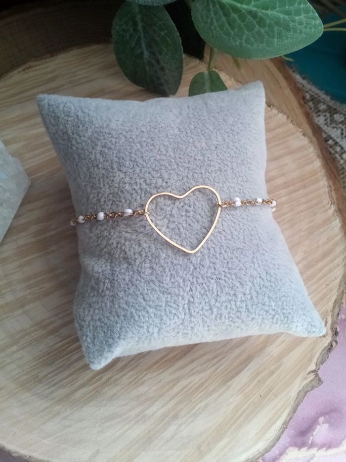 Bracelet émaillé blanc 🤍