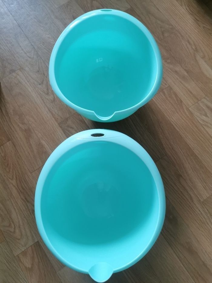 Lot neuf de 2 saladiers en plastique - photo numéro 3