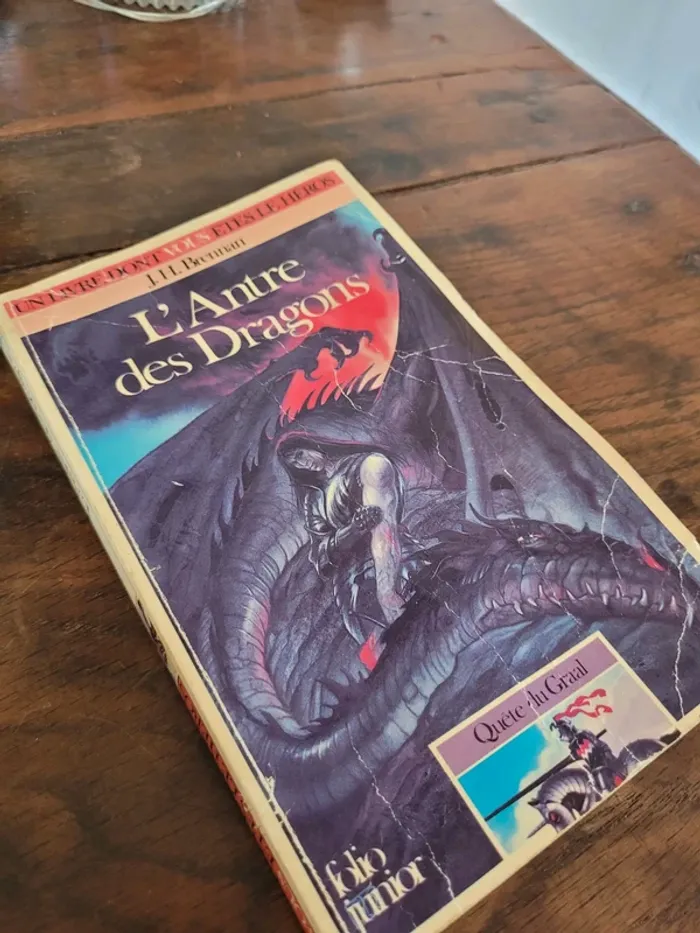 Vends livre dont vous êtes le héros l antre des dragons 1985