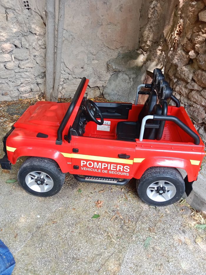 Camion pompier électrique télécommandé