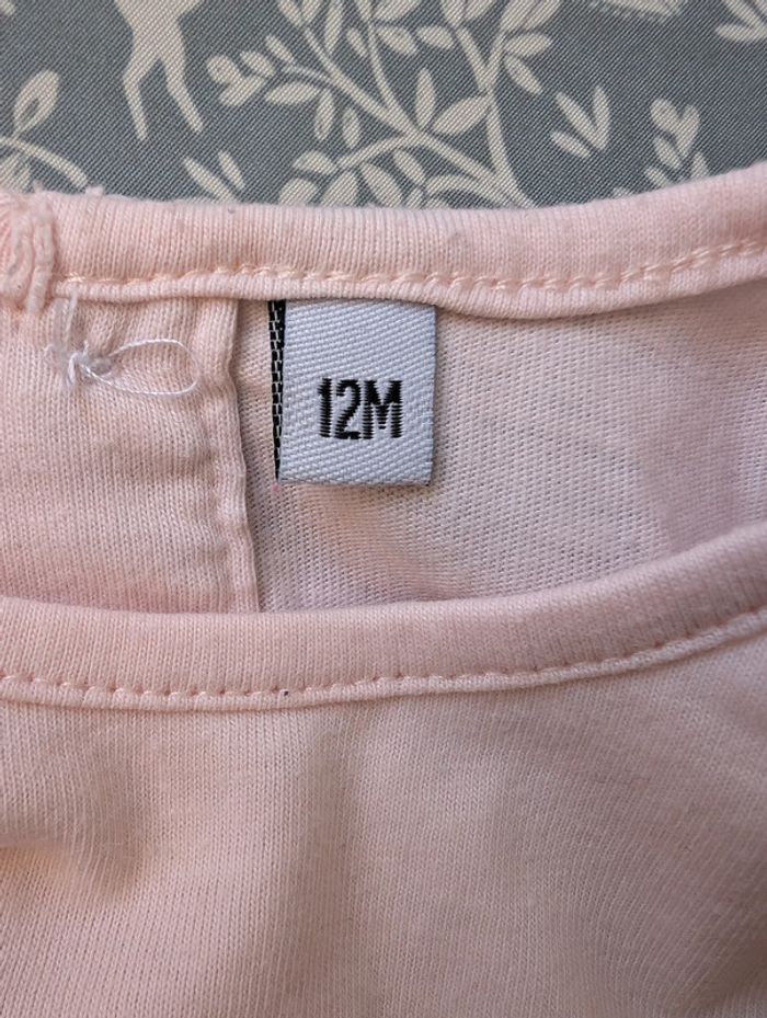 T-shirt manche courte 12 mois / 1 an - photo numéro 3