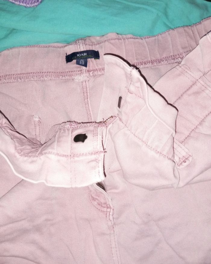 Short jean rose - photo numéro 4