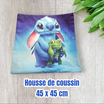 Housse de coussin Stitch Disney