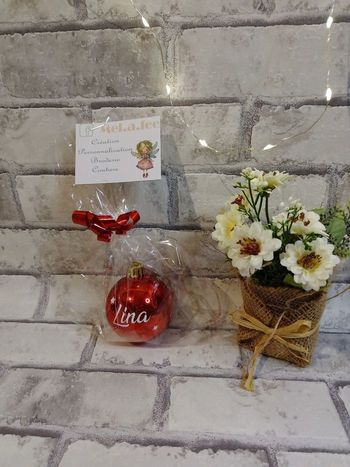 Boule de Noël personnalisée