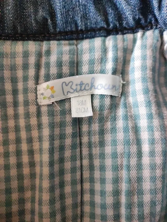 Veste en jean 18 mois garçon - photo numéro 3