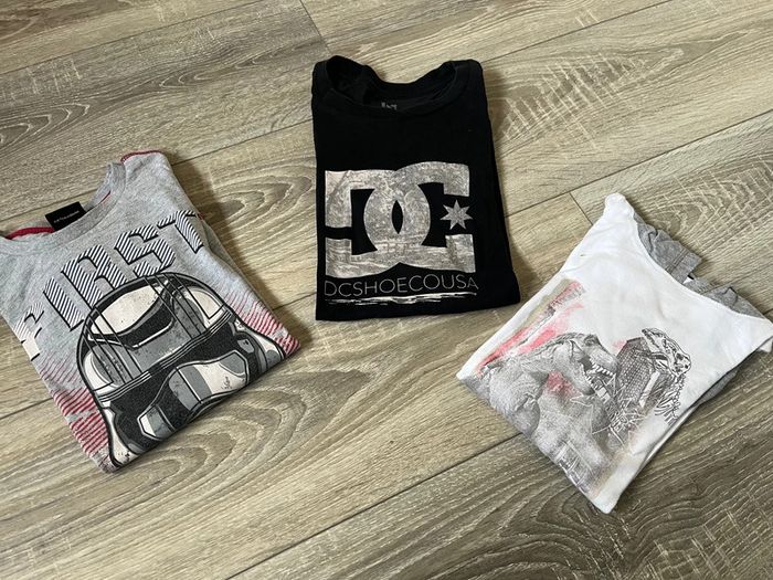 Lot t-shirt manches longues garçon 8 ans