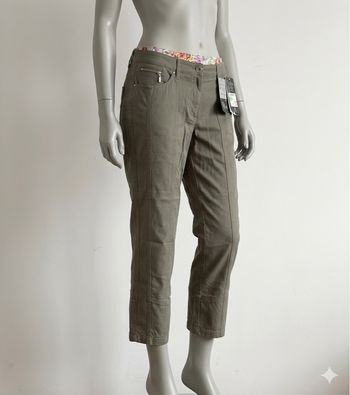 Pantalon Carotte C&A Gris/Olive - Neuf avec étiquettes - Taille 42