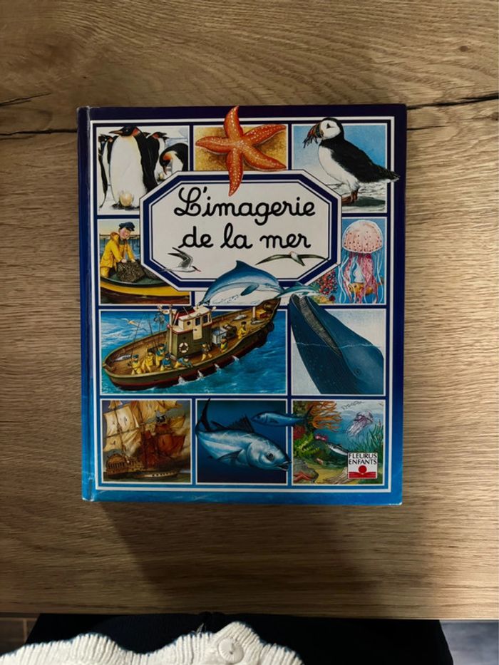 Livre L’Imagerie de la Mer Pour Enfants
