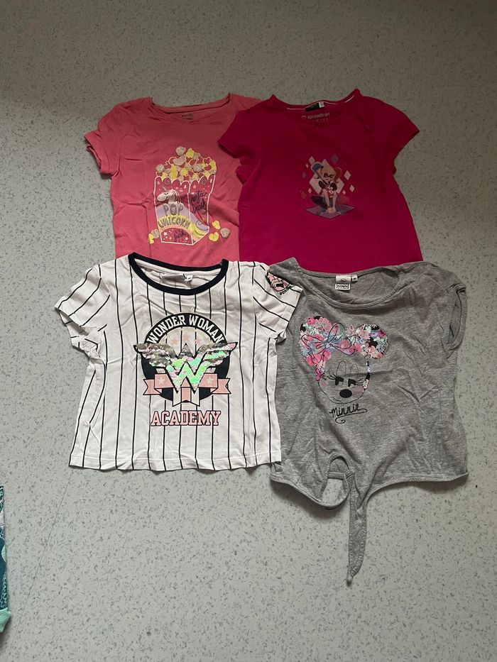 lot t-shirt fille 8 ans - photo numéro 5