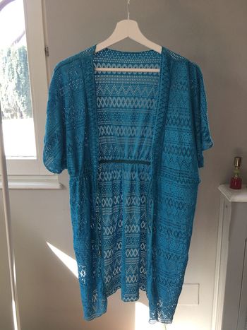 Paréo bleu taille M