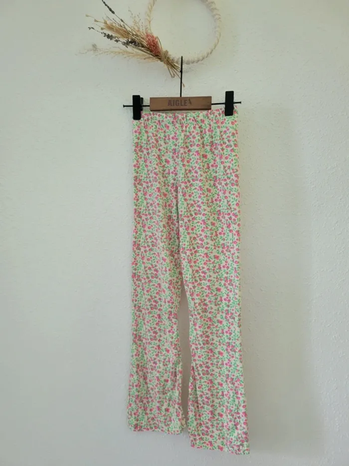 Pantalon legging évasé fille 👧 8 ans