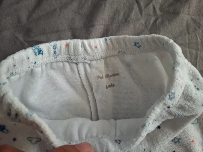 Pyjama 2 pièces bébé 6mois - photo numéro 9