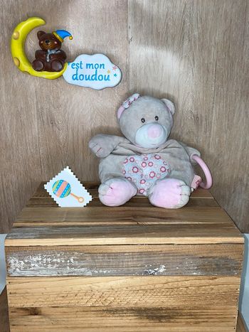 NAT375 doudou ours 🐻 babynat