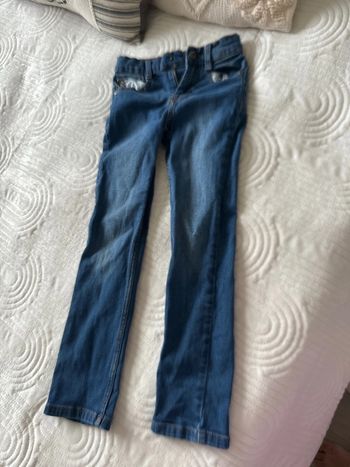 Jeans bleu fille verbaudet regular 7 ans