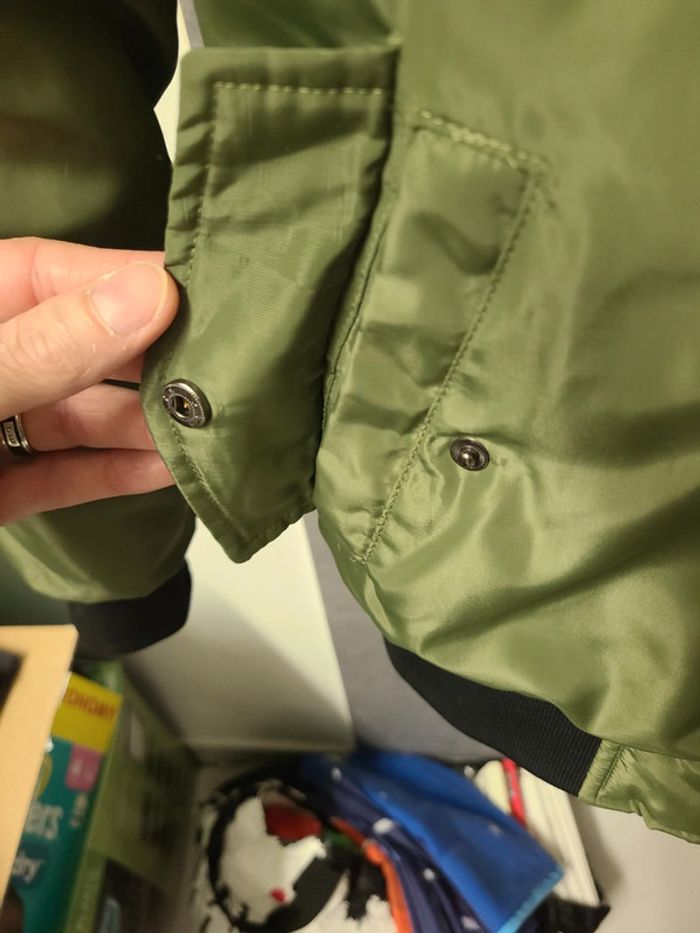 Veste 12 ans kaki neuve sans étiquette - photo numéro 6