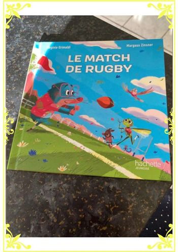 Livre le match de rugby