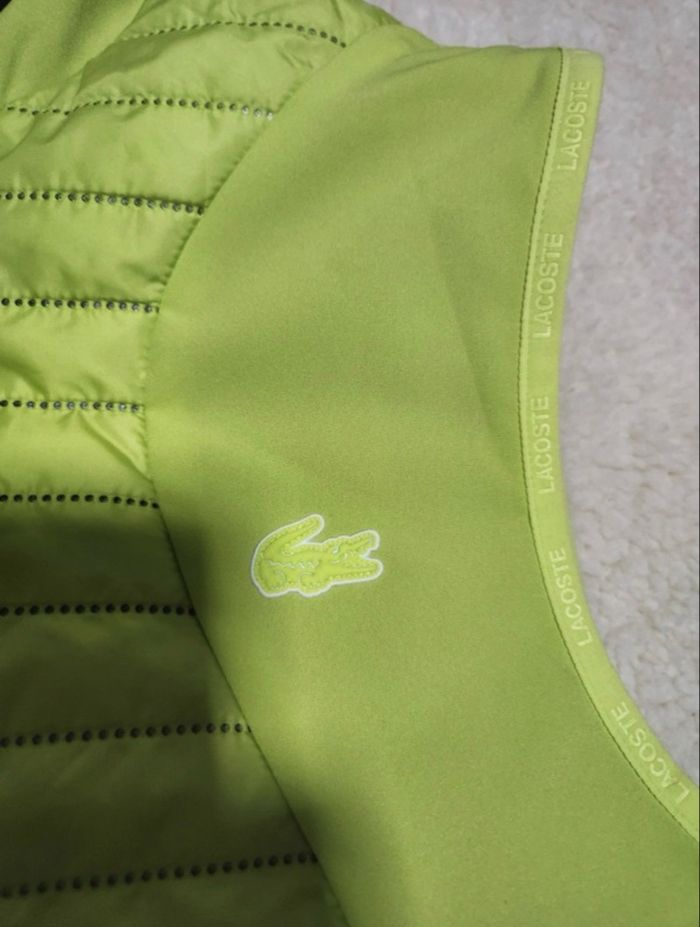 Veste sans manche Lacoste réversible - photo numéro 8
