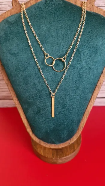 Collier doré