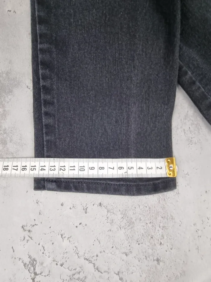 Jean Levi’s Signature Skinny Noir – Taille 36 Femme (mesures en photos) - photo numéro 9