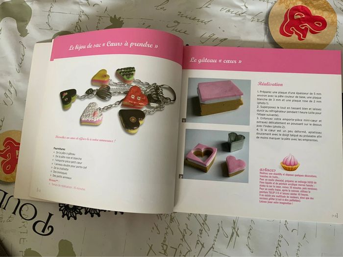 Livre loisirs créatifs : gourmandises à créer en pâte polymère - photo numéro 2
