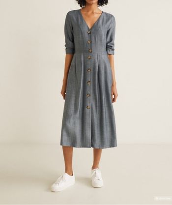 Robe mango XS grise