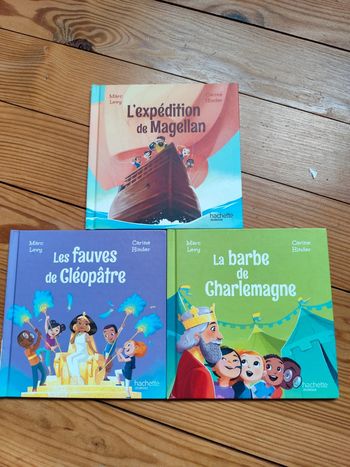 Lot 3 livres