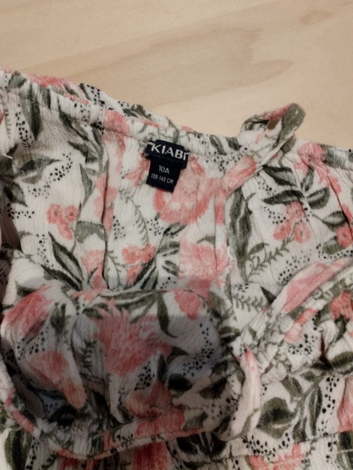 Robe 10 ans fleuri - photo numéro 4