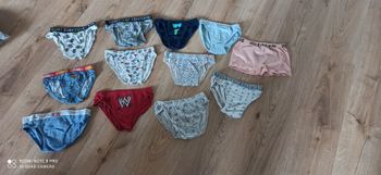 Lot de 12 slips 8 ans