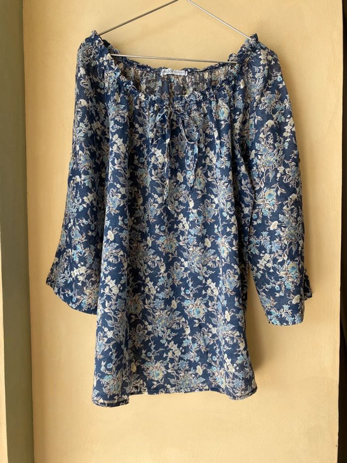 Lot de 2 blouses fleuries M&G XL - photo numéro 19