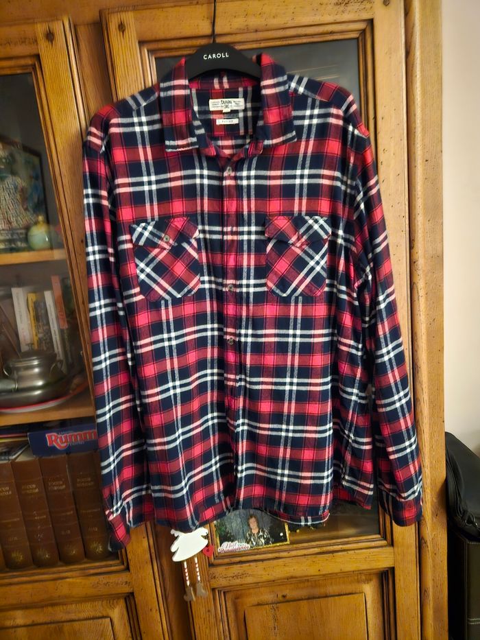 Chemise homme 🚹 xxl à carreaux - photo numéro 4