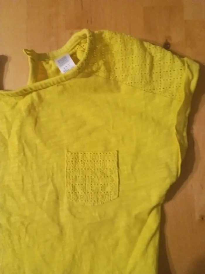T-shirt jaune - photo numéro 2